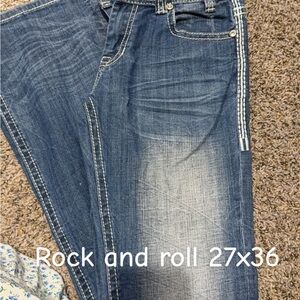 Rock and Roll Blue Jeans